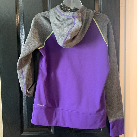 Nike Hoodie Pullover Sweatshirt size Medium Purple - Picture 4 of 8